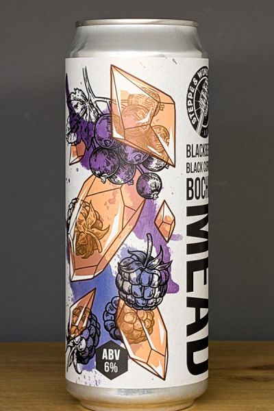 Steppe&Wind Blackberry, black currant bochet mead Боше ежевика-черная смородина